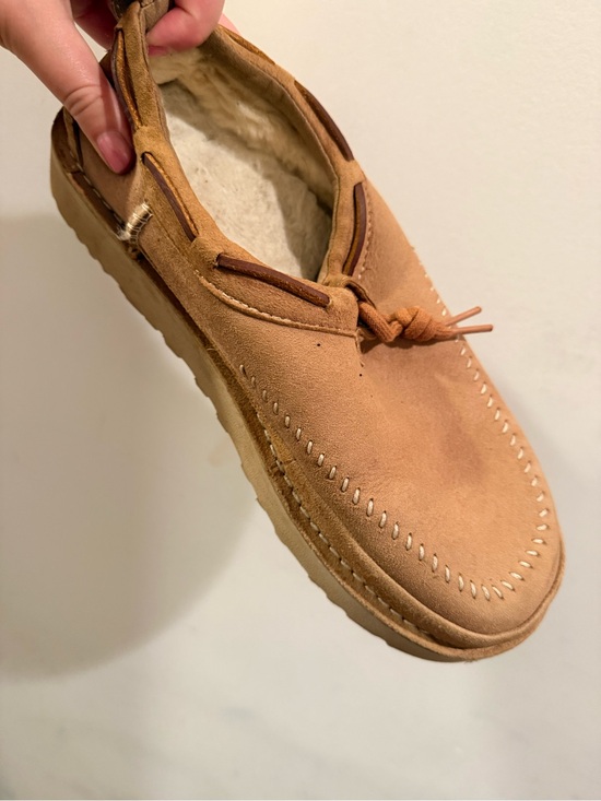 UGG Shoes - UGG Tasman Crafted Regenerate Suede Moccasin Slipper - Tan